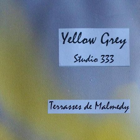 Les Terrasses De Malmedy Studio 333 Yellow Grey Exterior photo